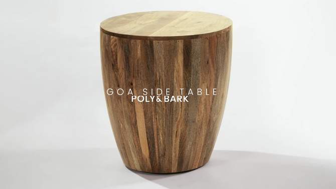 Delle Side Table - Poly & Bark, 2 of 10, play video