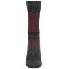 Memoi Women's Diamond Line Fashion Soft-Fit Crew Sock - 2 of 4