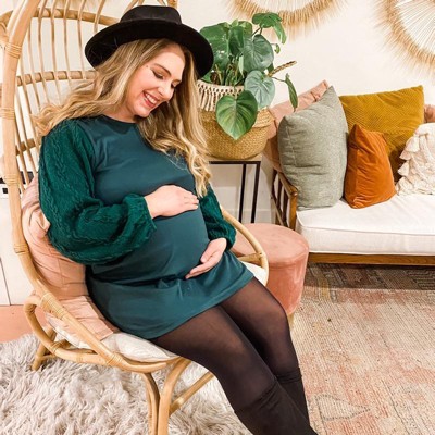 PLUMETIS MATERNITY TIGHTS black