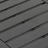 vidaXL Patio Table, Anthracite 30.7"x21.7"x15" Plastic - 4 of 4