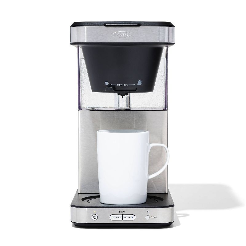 OXO BREW 8-Cup Coffee Maker - Stainless Steel, 1 of 9