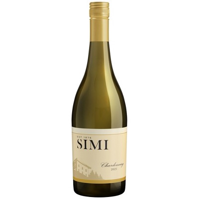 SIMI Sonoma County Chardonnay White Wine - 750ml Bottle