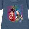 - Rainbow High - Turn It Up Graphic Short Sleeve Fleece Dress - 2 of 4