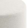 Modway Callum Large 29 in. Round Woven Heathered Fabric Upholstered Ottoman - 3 of 4