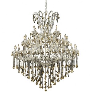 Elegant Lighting Maria Theresa 49 - Light Chandelier in  Chrome - 1 of 1