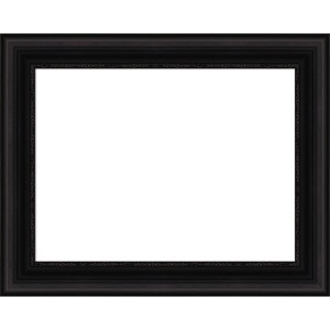 Amanti Art Parlor Black Framed Magnetic Dry Erase Board - 1 of 4
