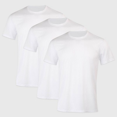 hanes premium men's stretch crew t shirt