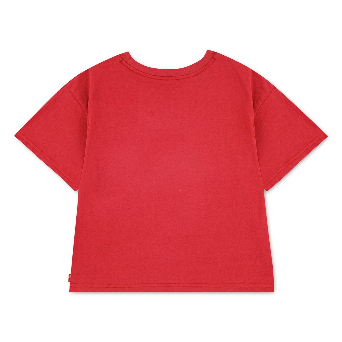 Levi's® Girls' Short Sleeve Floral Blur Cropped T-Shirt - Red - thumbnail 4