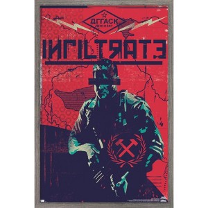 Trends International Call of Duty: Black Ops Cold War - Infiltrate Framed Wall Poster Prints - 1 of 4