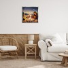 Stupell Industries Fireside Friends Bear Black Floater Framed Canvas Wall Art - 2 of 4
