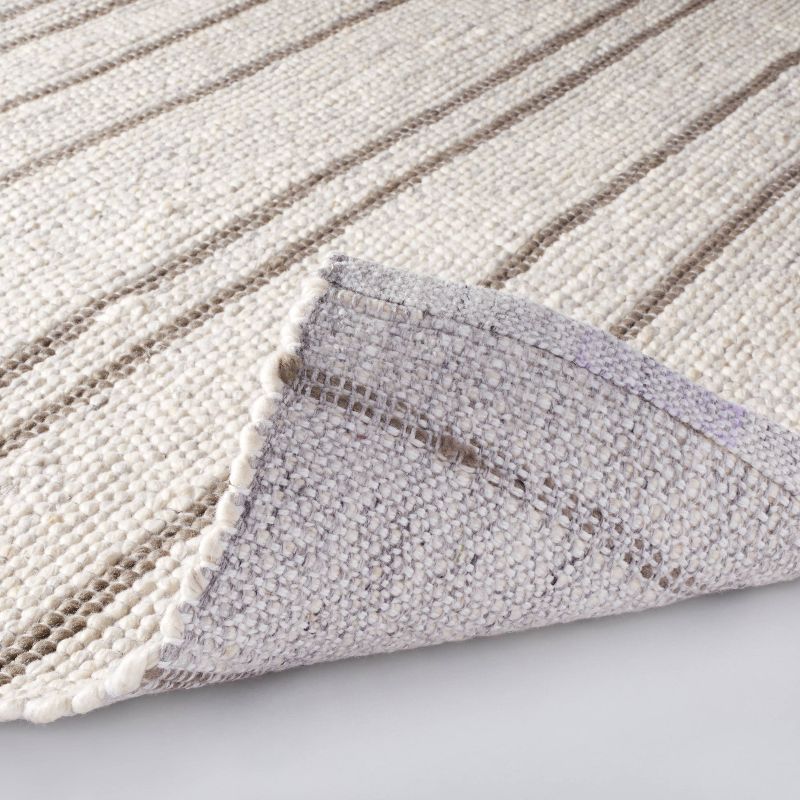 Striped Flat Woven Area Rug Cream - Threshold&#8482; designed with Studio McGee, 5 of 6
