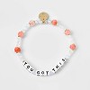 You Got This Beaded Bracelet - Little Words Project - image 3 of 4