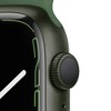 Apple Watch Series 7 Gps, 45mm Green Aluminum Case With Clover 