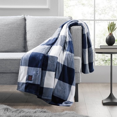 Brookstone heated micro discount fleece blanket instructions