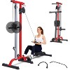 COZONY 2-in-1 Rowing & Cable Machine, LAT Pull Down with Adjustable Weight and Seat, High/Low Pulley Station for Home Gym - 4 of 4