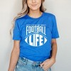 Simply Sage Market Women's Just Livin' My Best Football Fan Life Short Sleeve Graphic Tee - 2 of 3