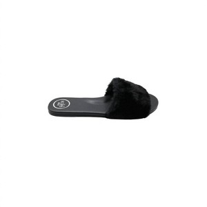 Women's Wo's Ziela Fur-Strap Slide - solei sea - 1 of 4