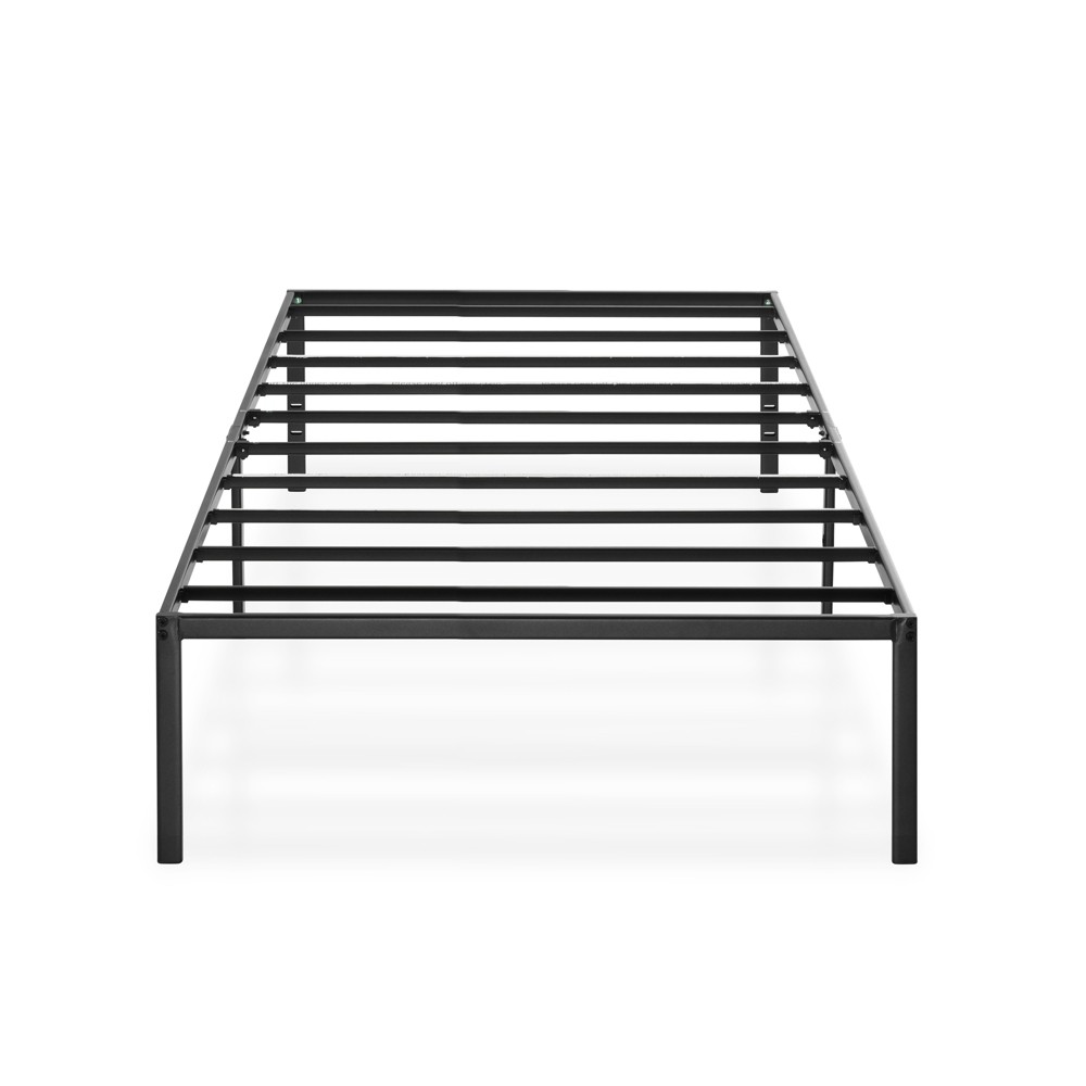 Photos - Bed Best Price Mattress Twin 14" Classic Metal Platform  Frame Black