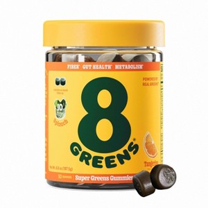 8Greens Daily Greens Fiber Gummies - 50ct - 1 of 4