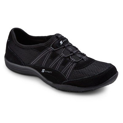 skechers black suede shoes