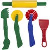 Creativity Street Dough Tools 5/Pkg-Assorted - 2 of 2