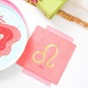Jollity & Co. - Zodiac Leo Large Napkins - Pack of 16 Paper Napkins - 3 of 3