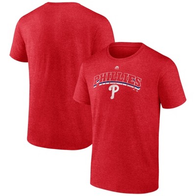 Mlb Philadelphia Phillies Women's Front Twist Poly Rayon T-shirt - L :  Target