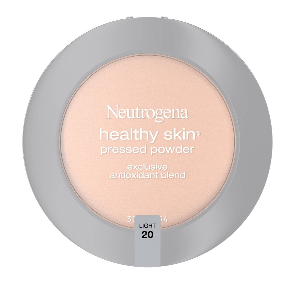 Photos - Other Cosmetics Neutrogena Healthy Skin Pressed Makeup Powder Compact with Antioxidants & Pro Vitamin B5 to Even Skin Toner - 20 Light - 0.3 