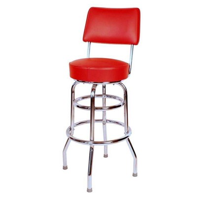 30" Floridian Swivel Barstool Red - Richardson Seating