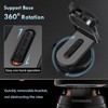 Coverado Black Magnetic Car Phone Holder, MagSafe Car Mount Folding&360° Rotation Magnet Phone Holder for Car, Fit iPhone 12+ - 4 of 4