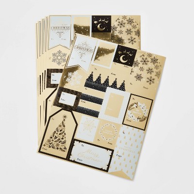 90ct Suit and Tie Peel & Stick Gift Tags - Wondershop™