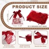Unique Bargains Drawstring Jewelry Candy Candle Wrap Organza Bow Gift Bags 20 Pcs - 2 of 4