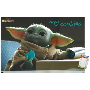 Trends International Star Wars: The Mandalorian Season 2 - The Child Cookies Unframed Wall Poster Prints - 1 of 4