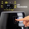 Deco Chef Digital 5.8QT Electric Air Fryer (Black) with Gourmet 12-Piece Knife Set - 4 of 4