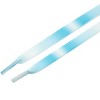INSPIRE CHIC Flat Wide Rainbow Gradient Colorful Shoelaces for Sneakers 2 Pairs - 3 of 4