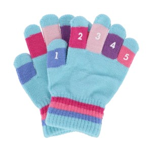 Grand Sierra Toddler 2-4T Knit Stretch Counting Gloves - 1 of 4