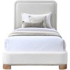 Meridian Furniture,Nolita Linen Textured Fabric Bed - 2 of 4