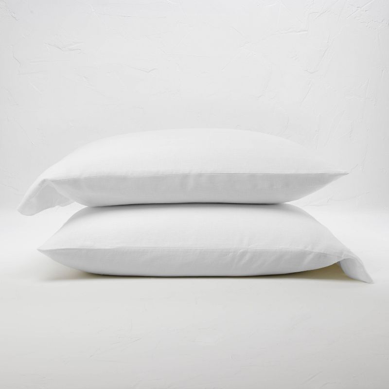 100% Washed Hemp Solid Pillowcase Set - Casaluna™, 1 of 6