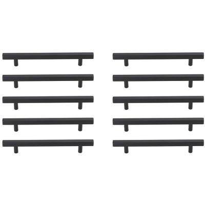 Elegant Lighting Dior 6-5/16" Center to Center Matte Black Bar Pull Multipack (set of 10)