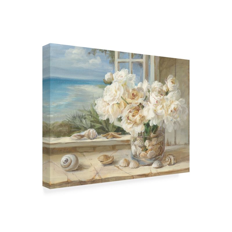 Trademark Fine Art -Danhui Nai 'By The Sea Painting' Canvas Art, 1 of 5