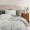 BAGOKIE 7 Pieces Bed in a Bag with Revesible Comforter, Sheets, Pillowcases & Shams, - 4 of 4