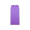 JAM Paper #7 Coin Business Colored Envelopes 3.5 x 6.5 Violet Purple Recycled 1526758 - 2 of 2
