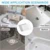 Unique Bargains Durable Soft Silicone Drain Cover with Anti-Odor Drain 4 Pcs - 3 of 4