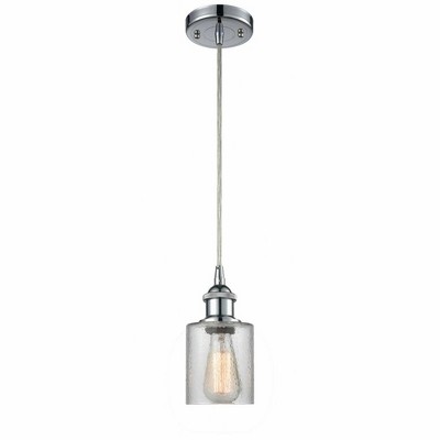 Cobbleskill - 1 Light Cord Hung Mini Pendant In Industrial Style-8 Inches Tall and 5 Inches Wide