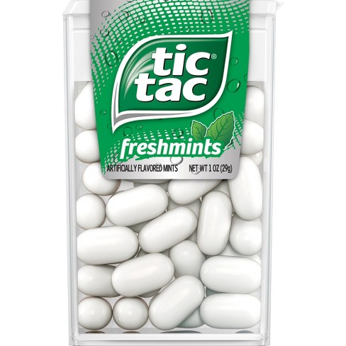 Tic Tac Fresh Breath Mint Candies Freshmint Singles 1oz Target