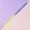 Unique Bargains Ruler Square Ruler 30cm +/-5% Accuracy Acrylic Gradient 11.81"x0.39"x0.39" 1 Pcs - 2 of 4