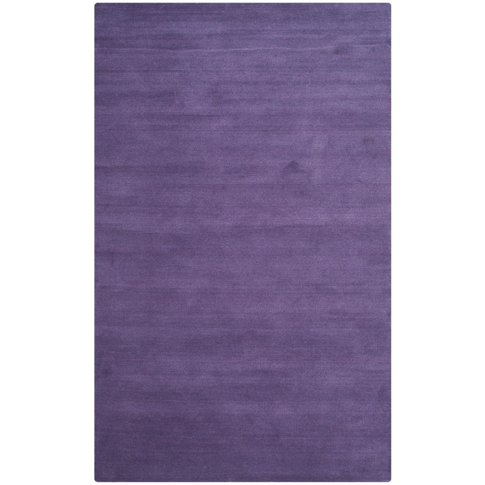 4'x6' Solid Tufted Area Rug Purple - Safavieh