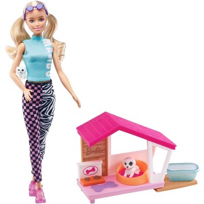 barbie dog house set