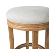 Maven Lane Eva Round Backless Swivel Kitchen Stool - 2 of 4