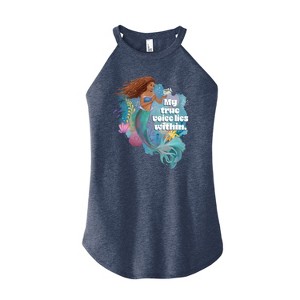 Women's - Disney - True Voice Lies Within Graphic High Neck Tank - 1 of 2